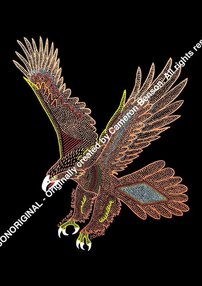 069 Eagle A4 - Portrait Print