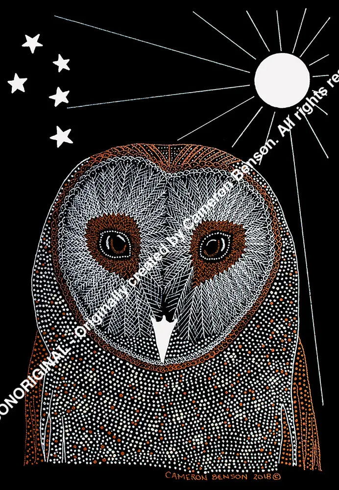 083 Owl Gift Card