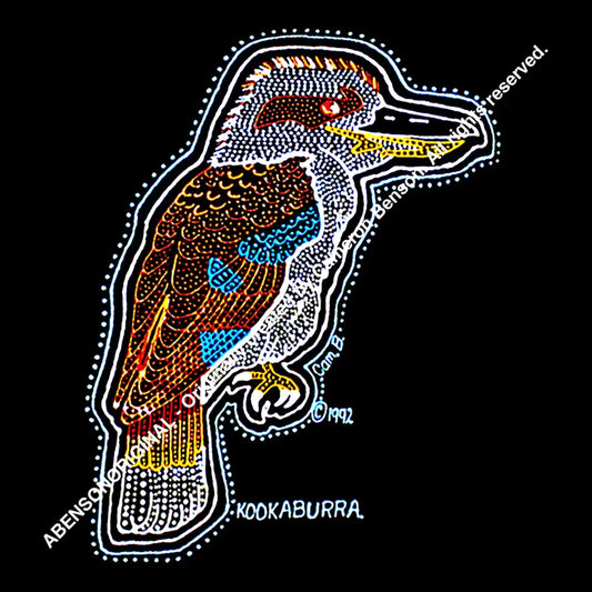 009 Kookaburra With Name Magnet