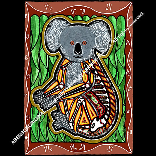 010 Koala Brown Magnet