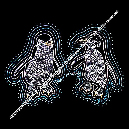 012 Fairy Penguins Blue Magnet