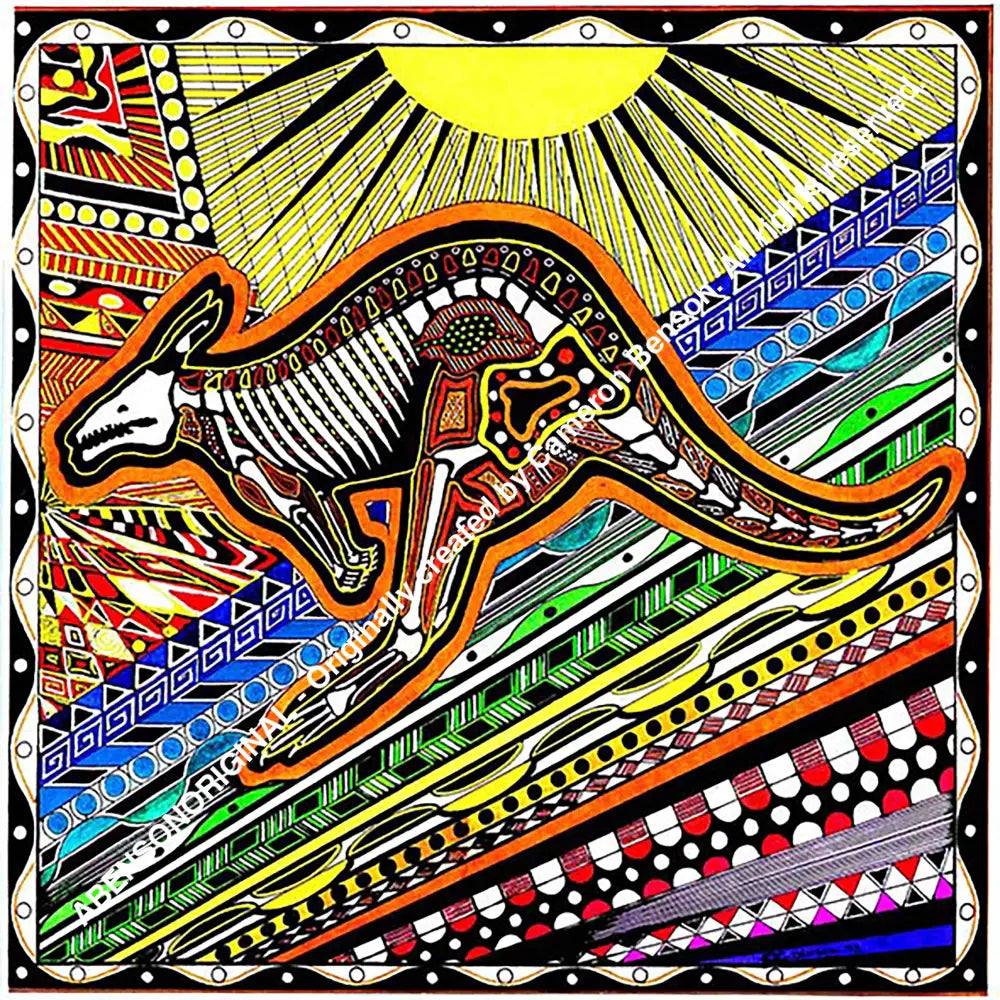 023 Kangaroo Acrylic Coaster