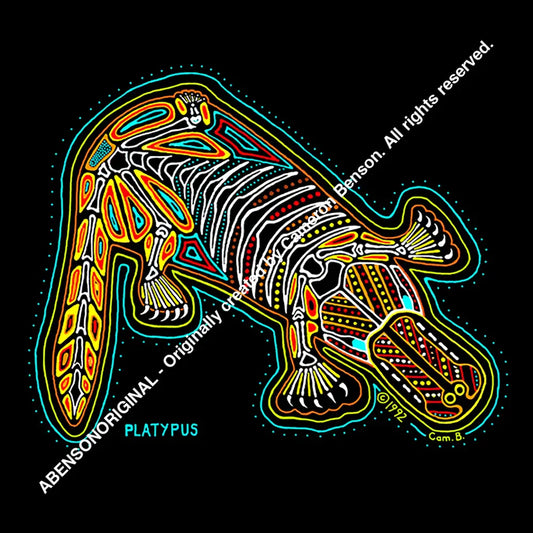 026 Platypus Blue Green Magnet