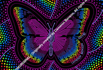 043 Rainbow Butterfly Singlets