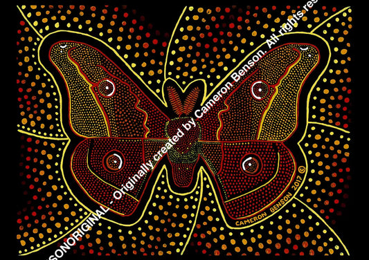 052 Emperor Gum Moth Gift Card