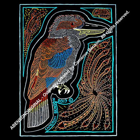 055 Kookaburra Dreaming Acrylic Coaster