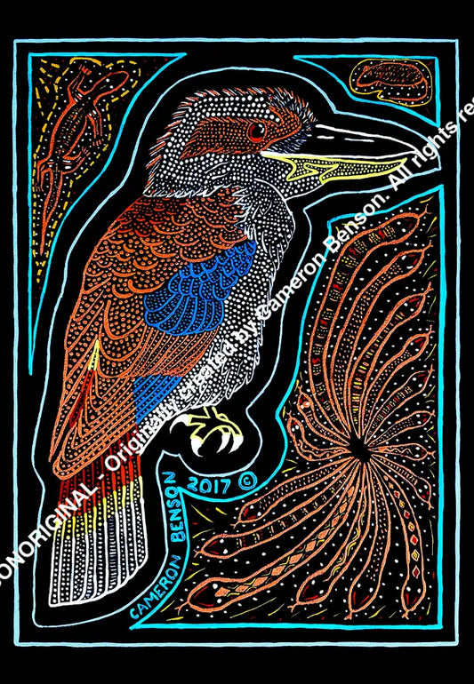 055 Kookaburra Dreaming Post Card