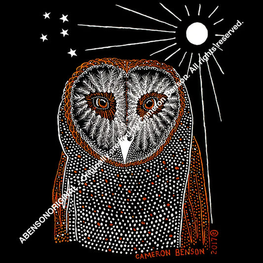 057 Owl Magnet