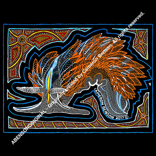 060 Sea Slug Acrylic Coaster