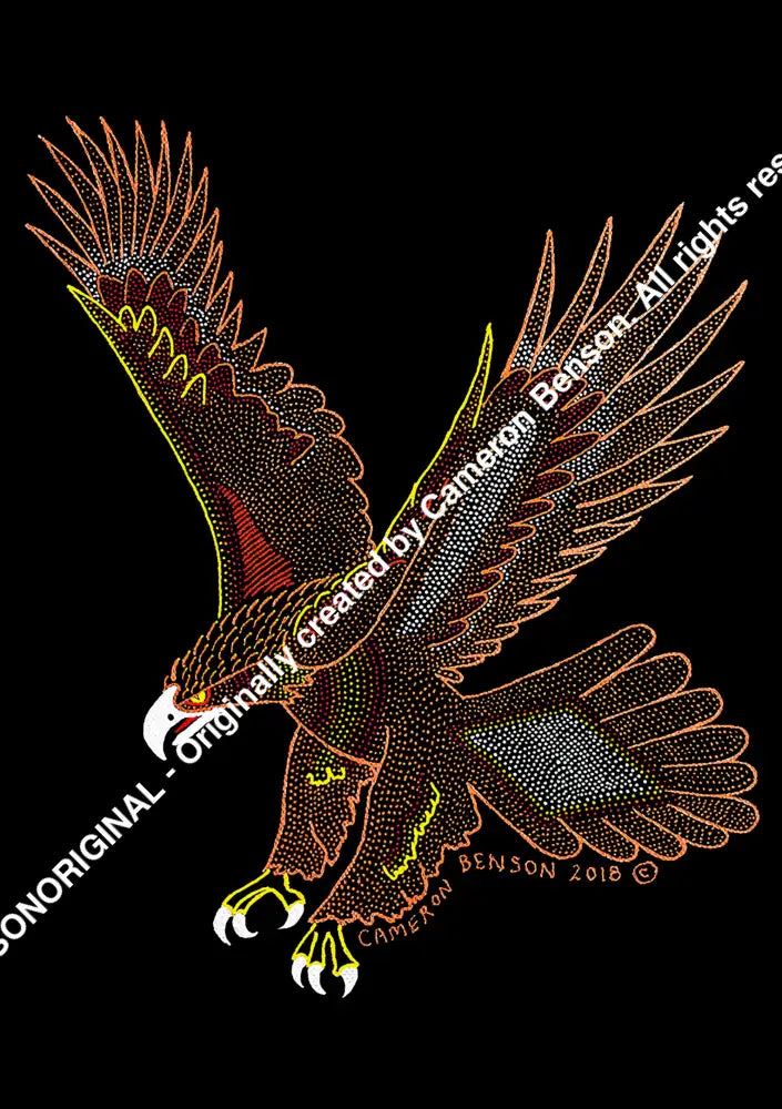 069 Eagle Post Card