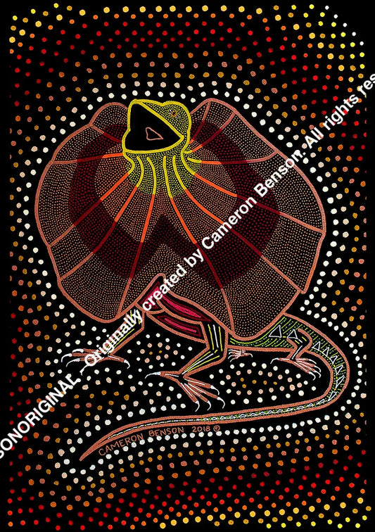 071 Frilled Neck Lizard Gift Card