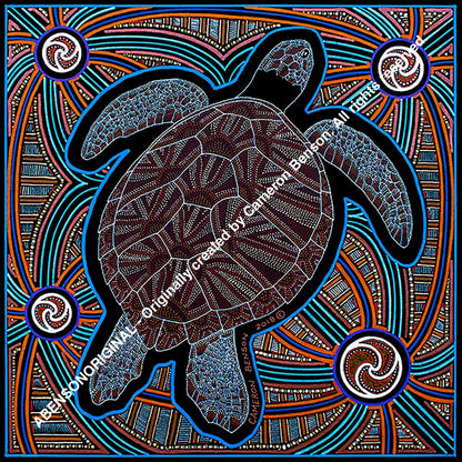 084 Sea Turtle Tote Bag