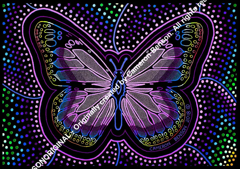 085 Rainbow Butterfly Singlets
