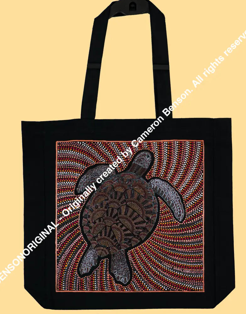 086 Sea Turtle Tote Bag