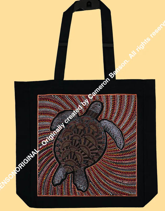 086 Sea Turtle Tote Bag