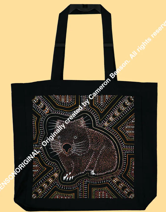 087 Wombat Tote Bag