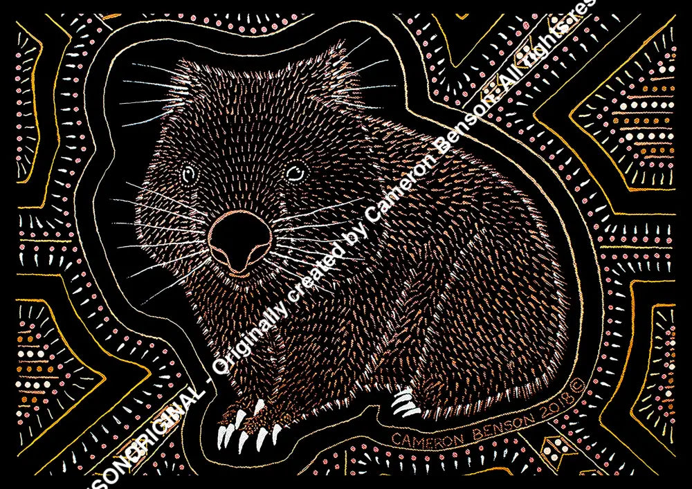 087 Wombat Unisex Tee