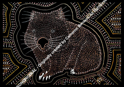 087 Wombat Unisex Tee