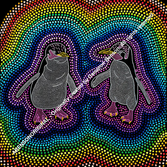 088 Fairy Penguins Tote Bag