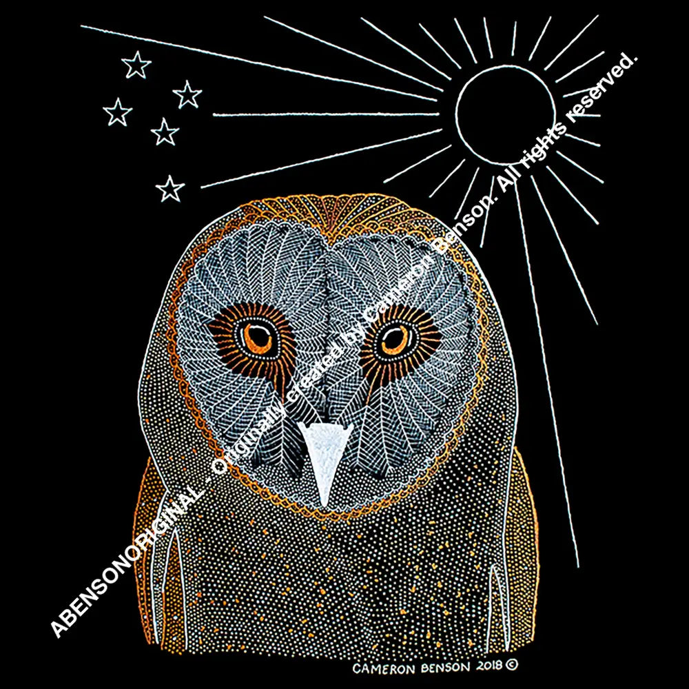 092 Owl Unisex Tee