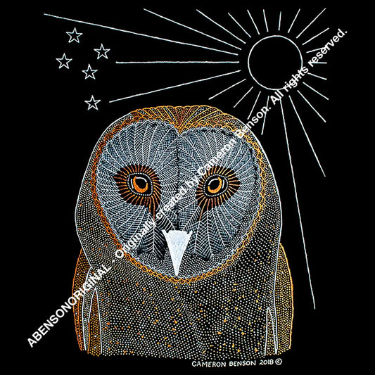 092 Owl Unisex Tee