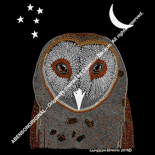 098 Owl Ladies Tee