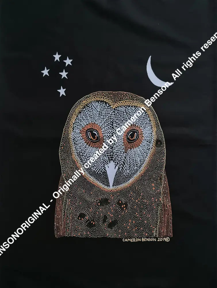 098 Owl Tee Towel