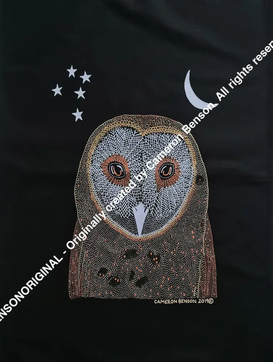 098 Owl Tee Towel