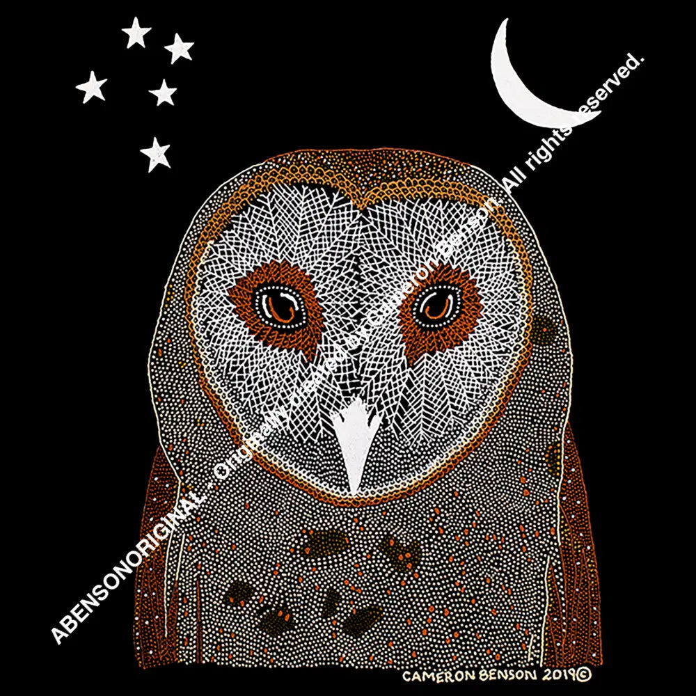 098 Owl Unisex Tee