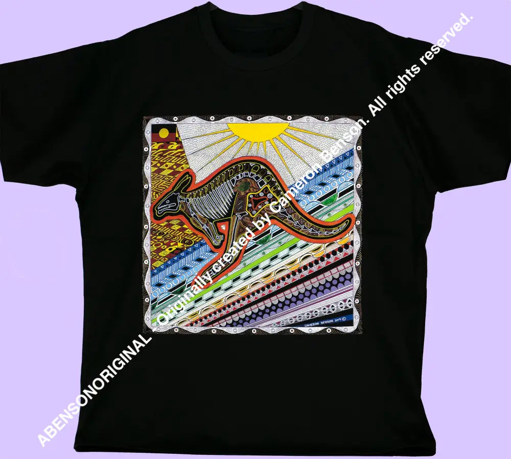102 Aust Kangaroo Unisex Tee