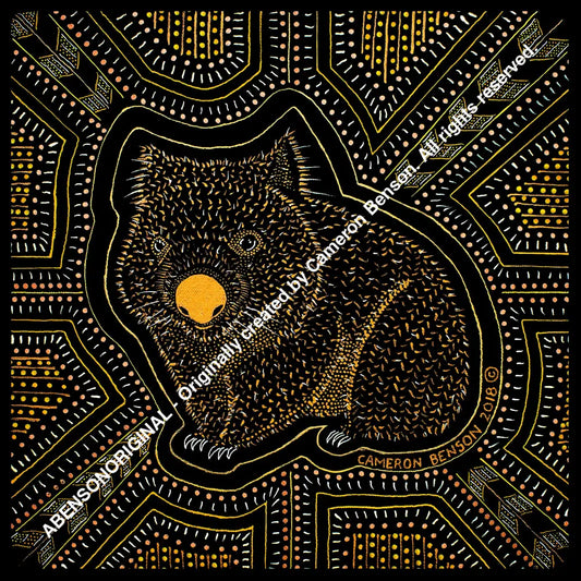 105 Wombat A4 - Square Print