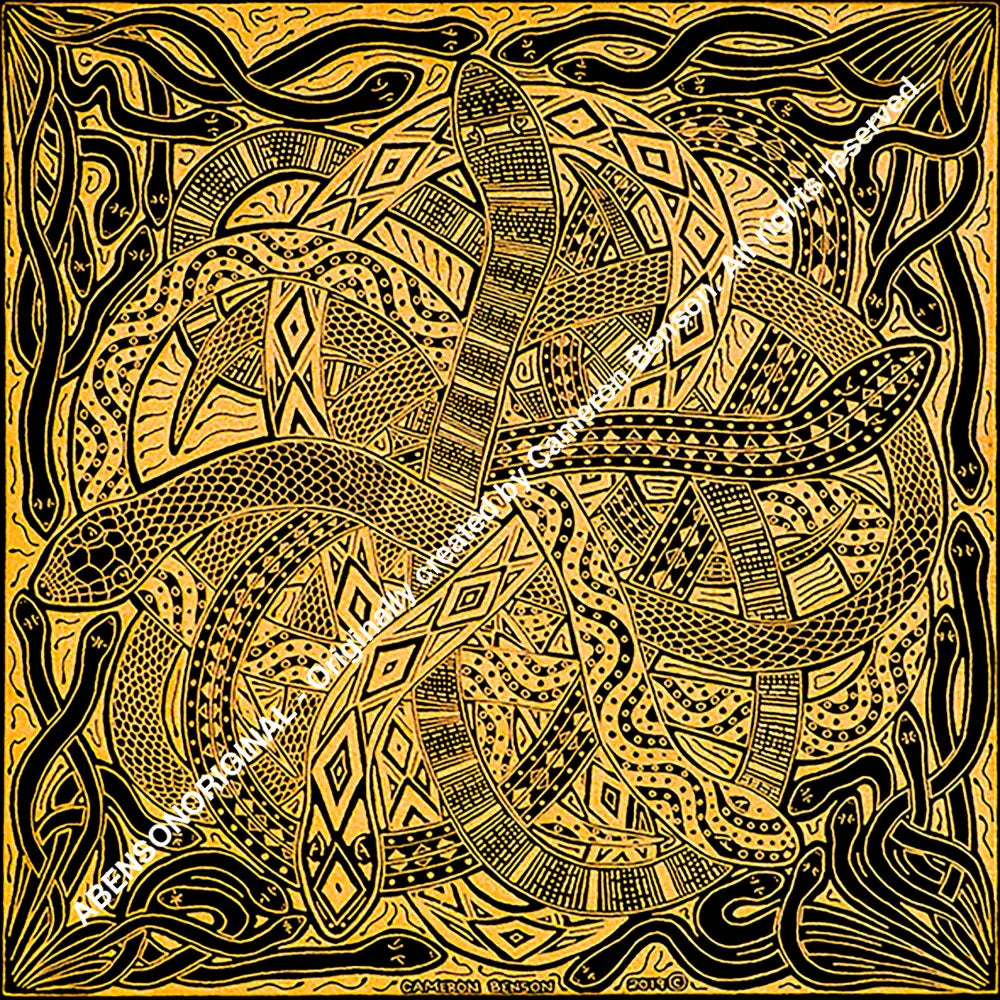 106 Snake Pit Tote Bag