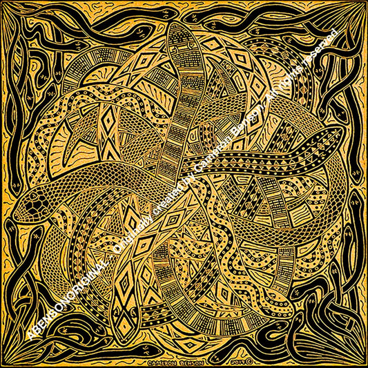 106 Snake Pit Tote Bag