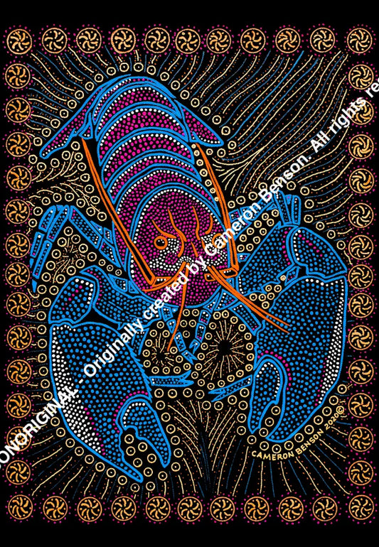 107 Fresh Water Cray Tee Towel