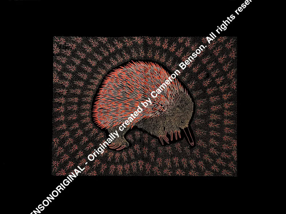 110 Echidna Tee Towel