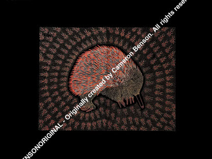 110 Echidna Tee Towel