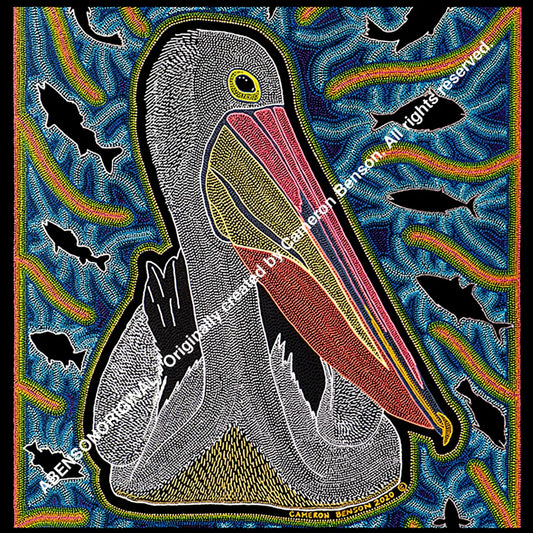 114 Pelican Acrylic Coaster