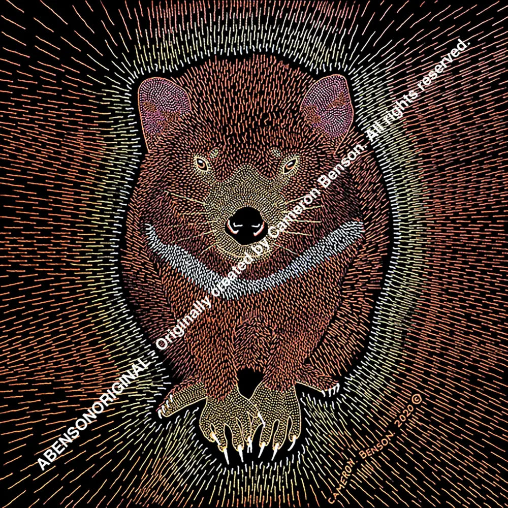 116 Tasmanian Devil Acrylic Coaster