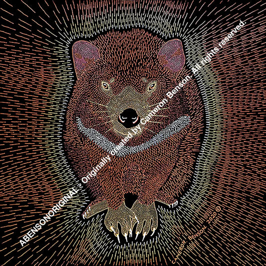 116 Tasmanian Devil Acrylic Coaster
