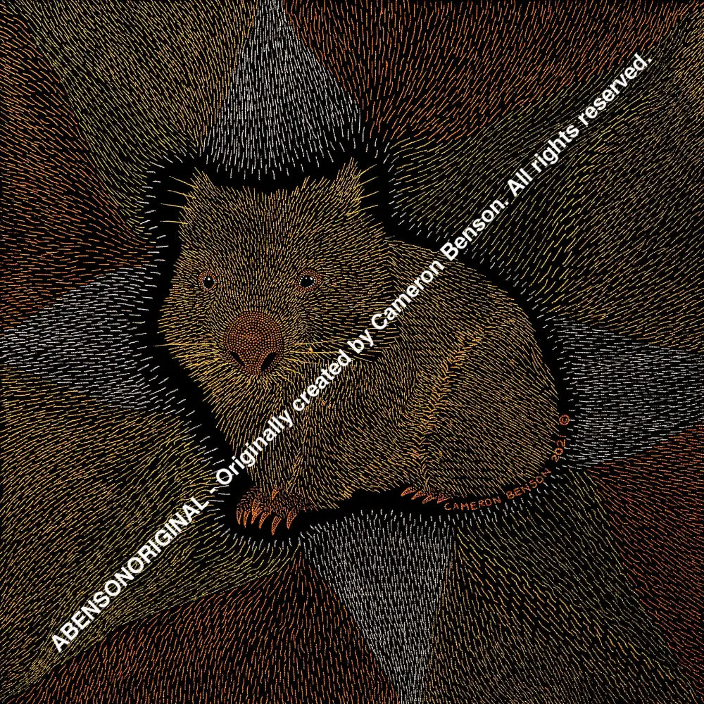 119 Wombat Magnet
