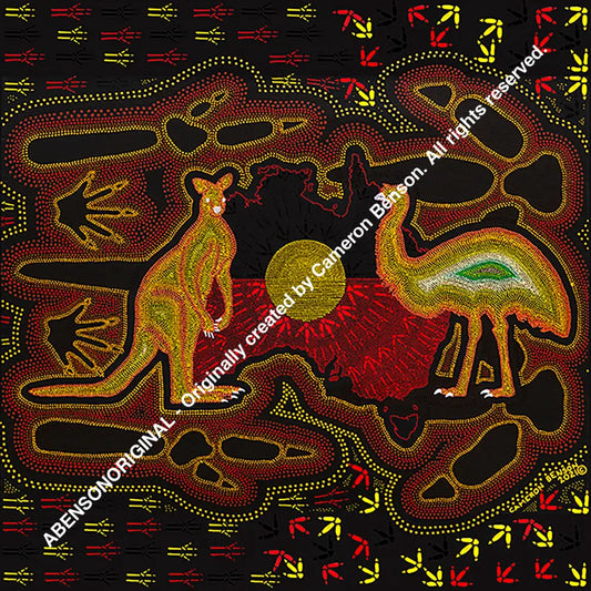 123 Tracks Acrylic Coaster