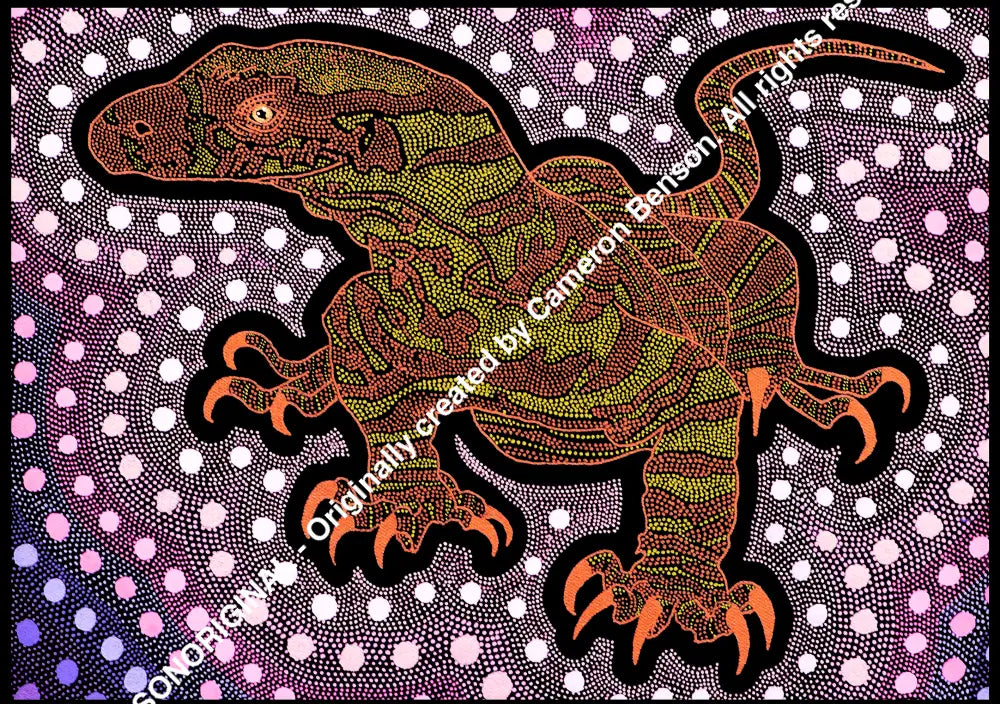 124 Goanna Post Card