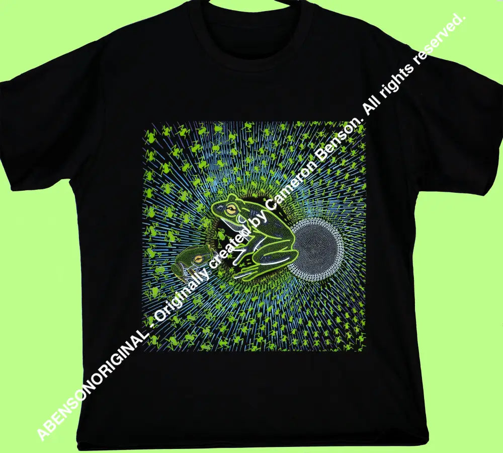 127 Green Tree Frog Unisex Tee